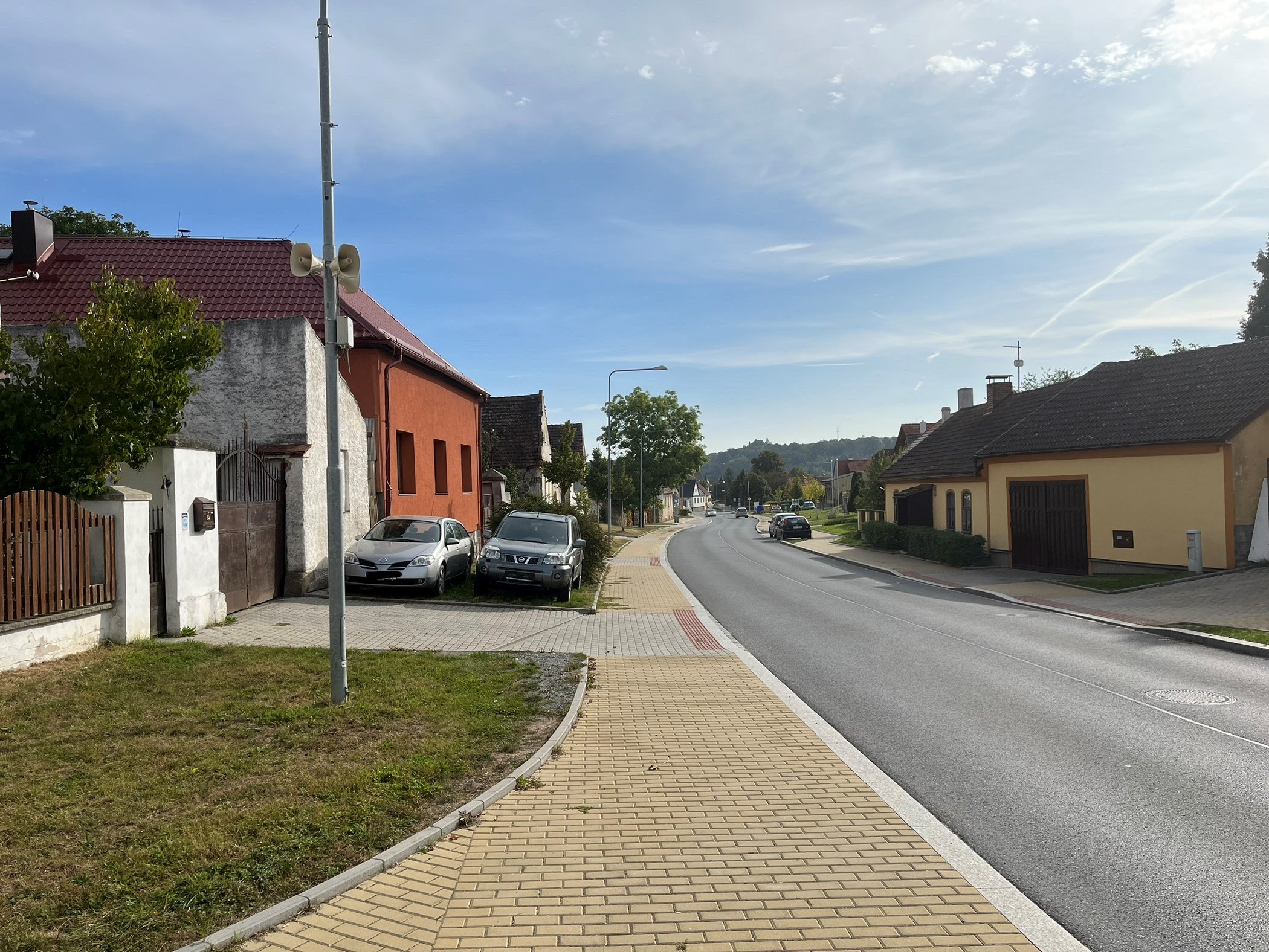 Zlepšení dopravní situace v Radobyčicích - Úsekové měření s monitoringem průjezdu nákladních vozidel